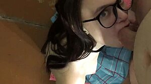 wanna watch my girlfriend deepthroat daddy's cock or just keep talking? 😏