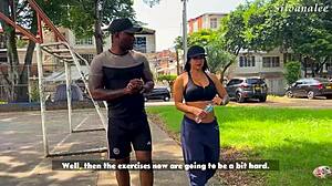 busty milf student takes big black cock from trainer xanderblackx