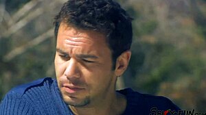 busty amateur bent over for doggystyle in mountain glamour