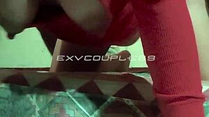 big tits milf bent over interracial cumshot