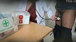 Doctor grinds patient cock deep in her wet horny pussy