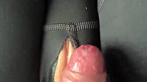 big juicy ass in tight nike leggings bent over for creampie pussy pounding pov