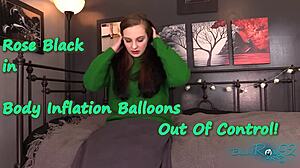 my balloon belly inflation roleplay went wild