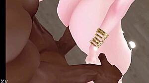 petite asian's tight holes stretched by monster bbc