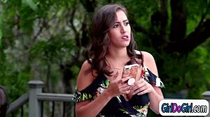 Blind date hotties devour hairy pussies and juicy asses wildly!