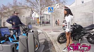 nerd hunts 18+ college cutie zoe bombon for rough interracial bangs