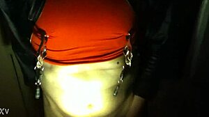 mistress's dedicated anal piss slave endures bold beauty pain