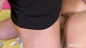 damn, curvy milfs lacey and april look wild riding cocks cowgirl in this threesome.