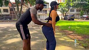 busty milf student takes big black cock from trainer xanderblackx