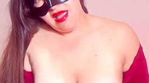 mexican stepmom masturbates on cam craving stepson's cum swinger style