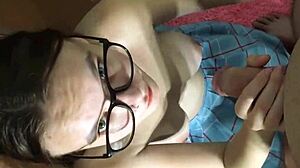 wanna watch my girlfriend deepthroat daddy's cock or just keep talking? 😏