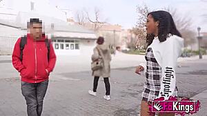 nerd hunts 18+ college cutie zoe bombon for rough interracial bangs