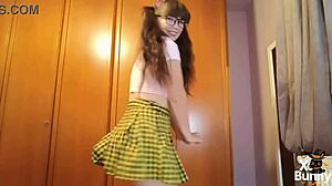 Spooky Halloween Farts from Big Tits Romanian Bunny!