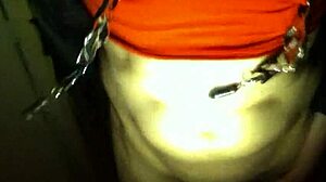 mistress's dedicated anal piss slave endures bold beauty pain