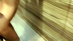 Monika Fox Delivers Quick Hallway Blowjob Cum in Mouth with Shaved Pussy