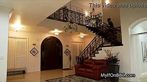 Redhead Cougar Housewife Cheats Sucking Massive Black Cock Deep