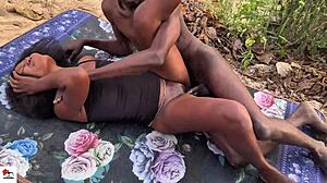 Big tit skinny babe fucked missionary doggystyle beach pussy