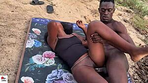 Big tit skinny babe fucked missionary doggystyle beach pussy