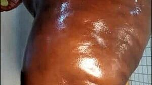 big ebony oiled asses twerk thongs on and off compilation