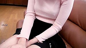 Petite japanese virgin stepsis sucks cock first time surprised by cum?