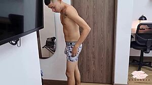 Horny Wife RIDES Roommate's Cock While Hubby’s Away! Part 1