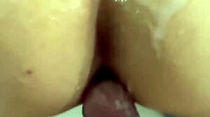huge load blasts perfect shaking ass deep