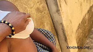 hey nimi, caught stroking your big ebony ass outdoors??