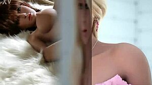 yourdoll blonde doll seduces with big tits ass and toys