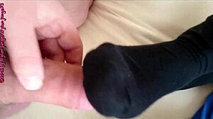 german teen's sneaker socks foot play adventure