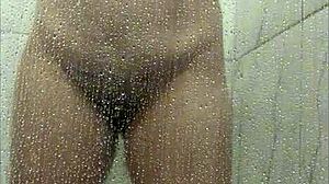 i showered and masturbated my huge latina ass play