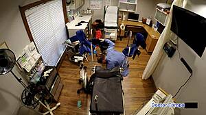 dr tampa's got minnie rose as corporate slave in latex vibes