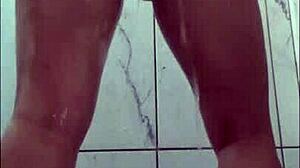 i showered and masturbated my huge latina ass play