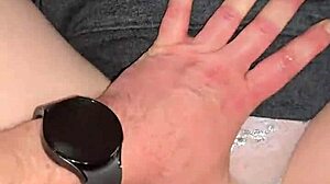 he rips her clothes and pumps a massive creampie into wife's dripping pussy