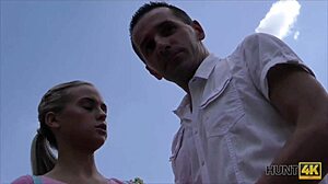 Hunt4k Tiny 18+ Ass Picked Up in Jeans for Cash Fuck Share