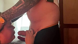 she denies sucking and fucking but takes it all anyway