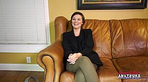 innocent kylie fingers shaved pussy craving deep cock stuffing