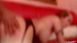 narrative GRANNY GILF takes her FIRST BIG BLACK COCK at CASTING