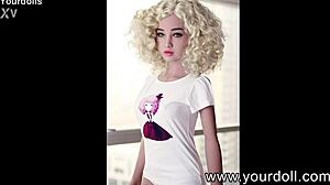 yourdoll blonde doll seduces with big tits ass and toys