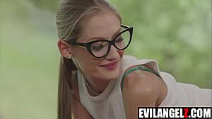 Perv Office Petite Tiffany Tatum Takes Aaron Rock's BBC Anal