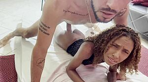 Girlfriend's 18-Year-Old Sister Loses Anal Virginity In Mother-In-Law's Room