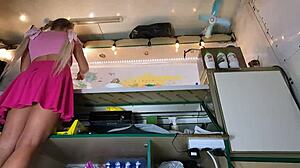 i just couldnt hold back upskirting this sexy bitchs pussy