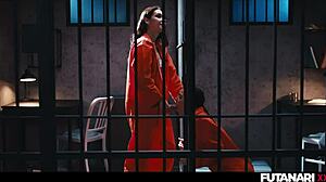 matty mila turns futa shemale prison demon fuck