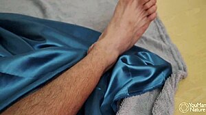 Macho Hunk Jerks Off In Chastity Cage