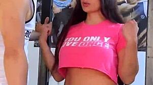 Busty Fitness MILF Silvana Lee Craves Brian Evans' Huge Cock!