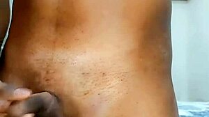 Naked walking turns into public flashing on beach and street with small cock