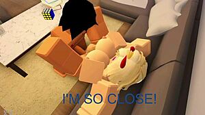 roblox nasty boy rams huge cock destroying girl's pussy and throat