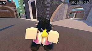 emma's big ass pounded bent over by three guys on whorblox street!!