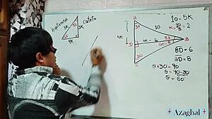 68 sexual mathematics angle 30 degrees with japanese nerd student teacher