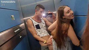 ever wonder what fucking in public elevator feels like