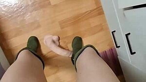 Play With Curvy Blonde Elza Kom's Huge Ass And Toys Now